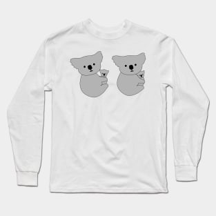 Mama and Baby Koala Cuddles Long Sleeve T-Shirt